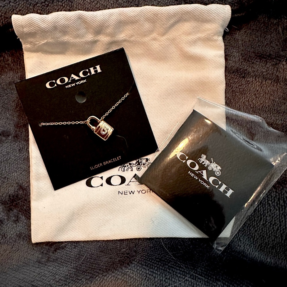 Coach Lock Slider Bracelet